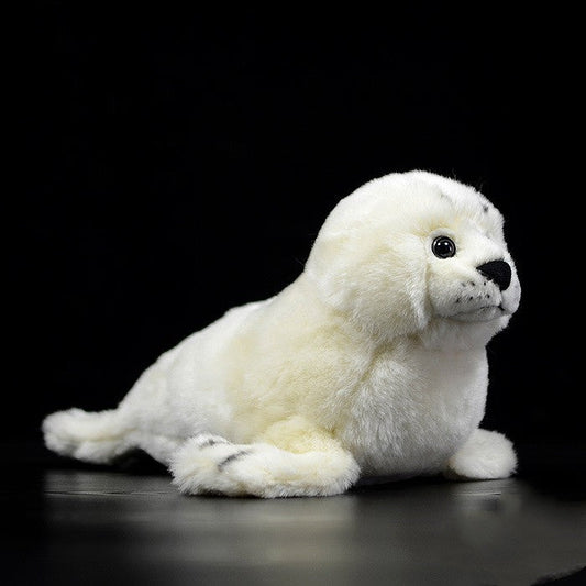 Cute Greenland White Seal Figurine - Amazhona 