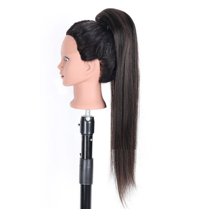 Drawstring Straight Hair Wig Ponytail Braids - Amazhona 