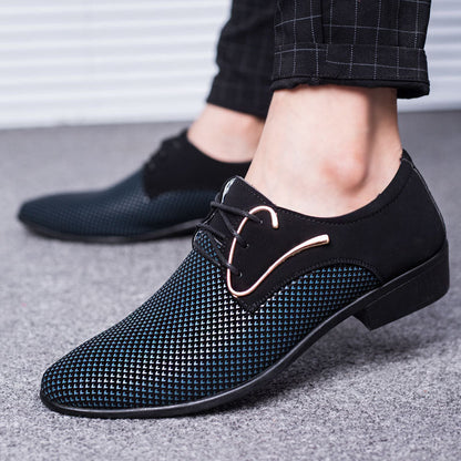 E-commerce New Men's Leather Shoes - Amazhona 