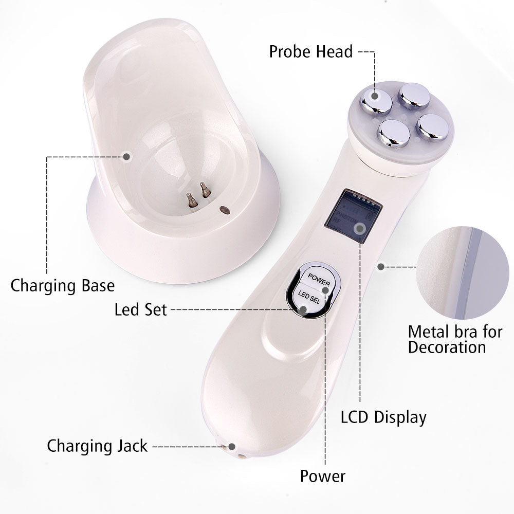 Mesotherapy LED Photon Face Lifting Tool - Amazhona 