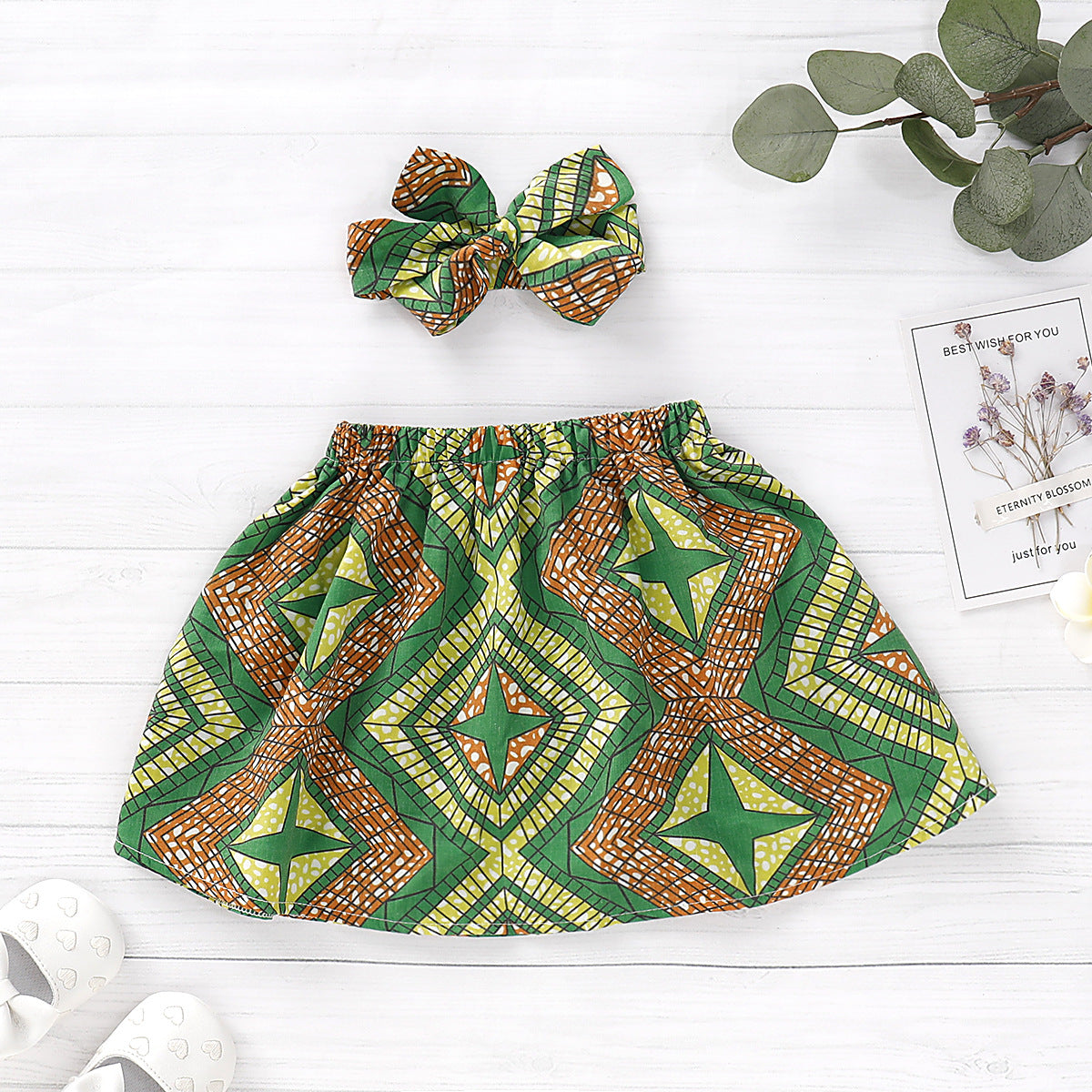 Ethnic printed girl skirt - Amazhona 