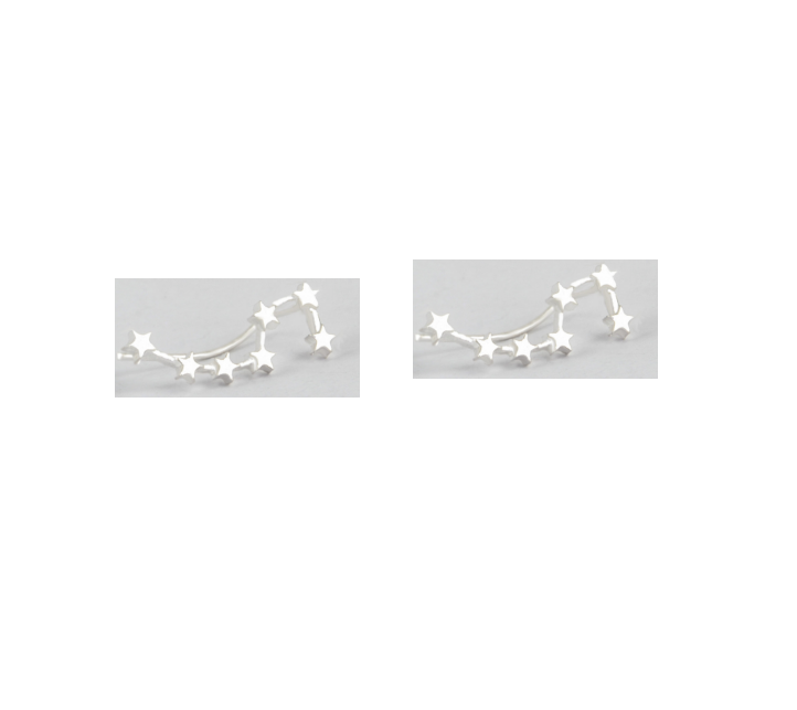 European American Jewelry Big Dipper Earrings Earrings Small Jewelry - Amazhona 