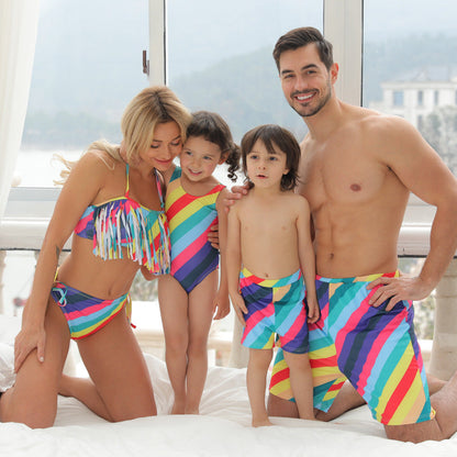 European And American Parent-Child Swimwear - Amazhona 