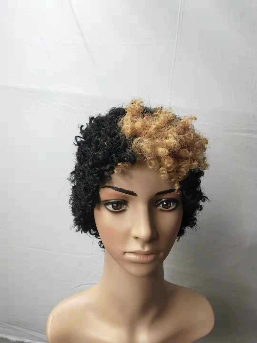 European and American wig short hair - Amazhona 