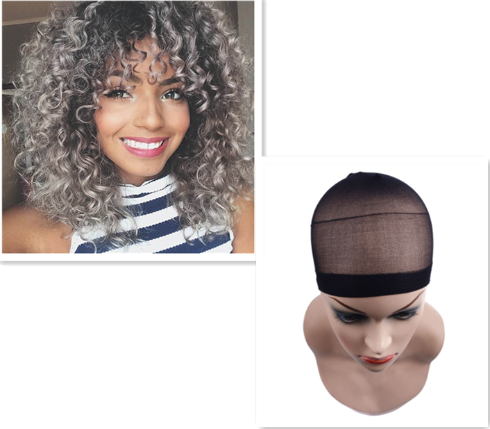 European beauty wig headgear - Amazhona 