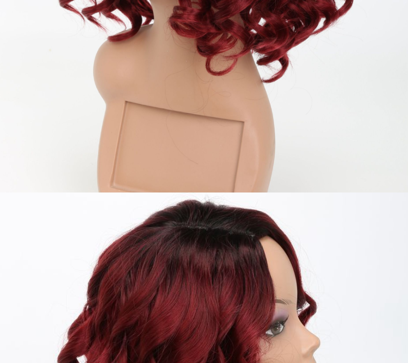 European beauty wig headgear - Amazhona 