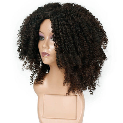 Explosion head chemical fiber wig hood - Amazhona 