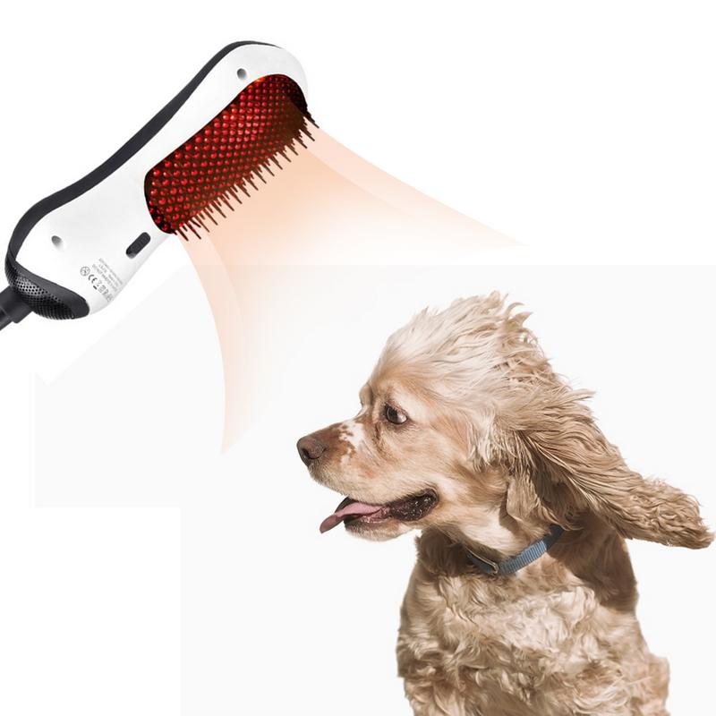 Explosion models infrared hot air comb mini hair dryer hair dryer hair straightener straight volume dual-use straight hair comb - Amazhona 