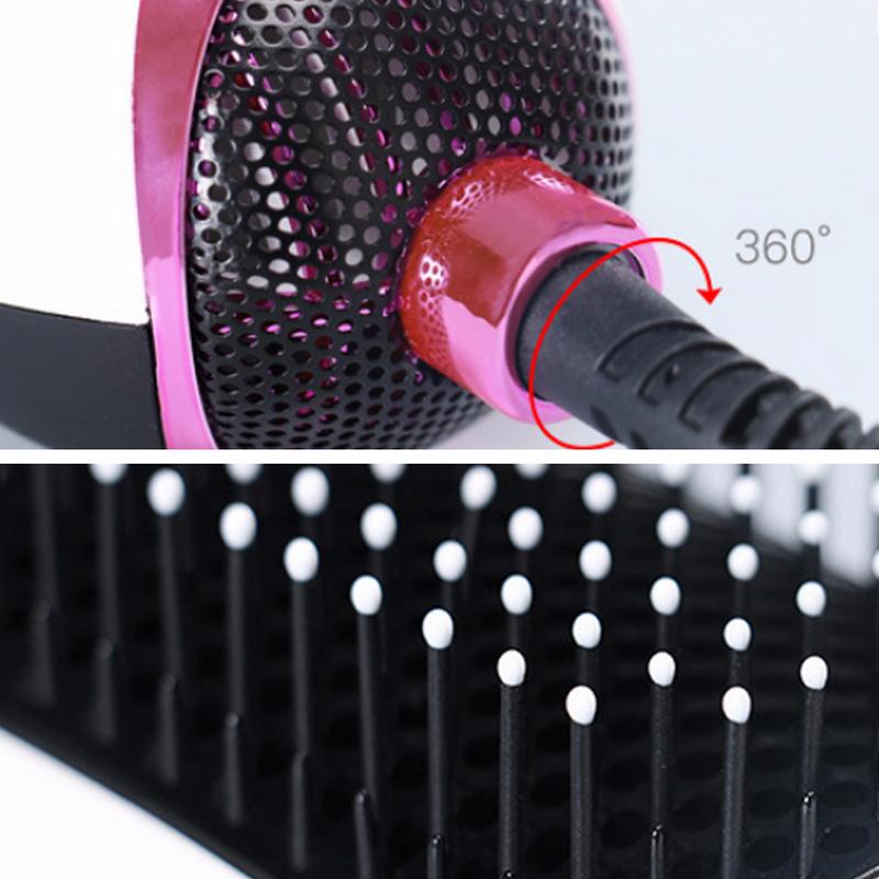 Explosion models infrared hot air comb mini hair dryer hair dryer hair straightener straight volume dual-use straight hair comb - Amazhona 