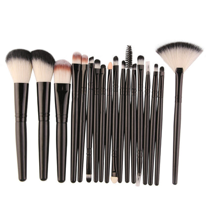 Eye Brushes, Blush Brush, Iip Brush And Fan-Shaped Makeup Brush Set - Amazhona 