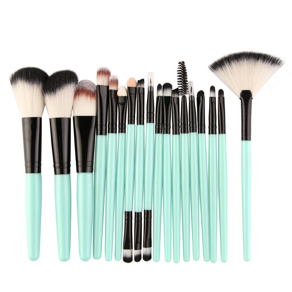 Eye Brushes, Blush Brush, Iip Brush And Fan-Shaped Makeup Brush Set - Amazhona 