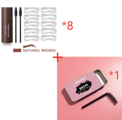 Eyebrow Pencil Stick Artifact Powder Belt Cream Set - Amazhona 