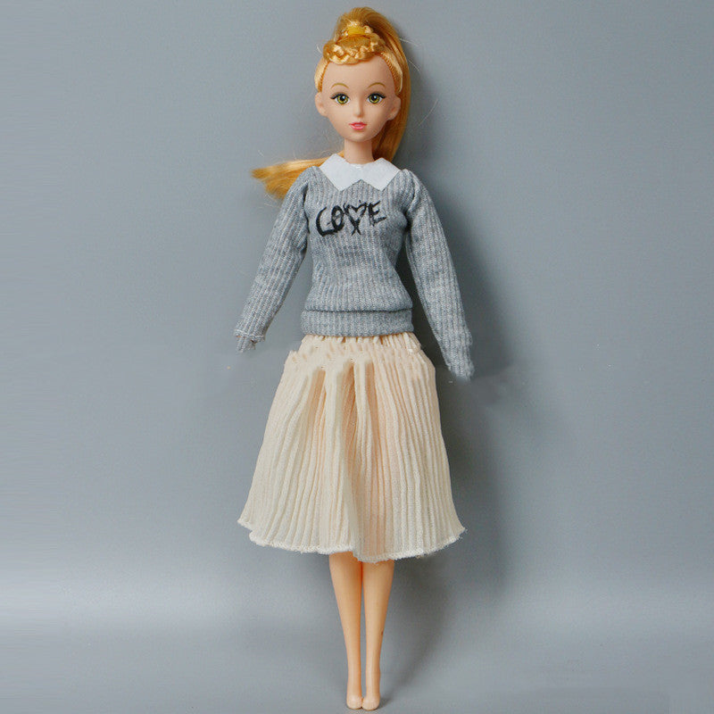 Fashion Casual Skirt Suit Toy Doll Clothes - Amazhona 