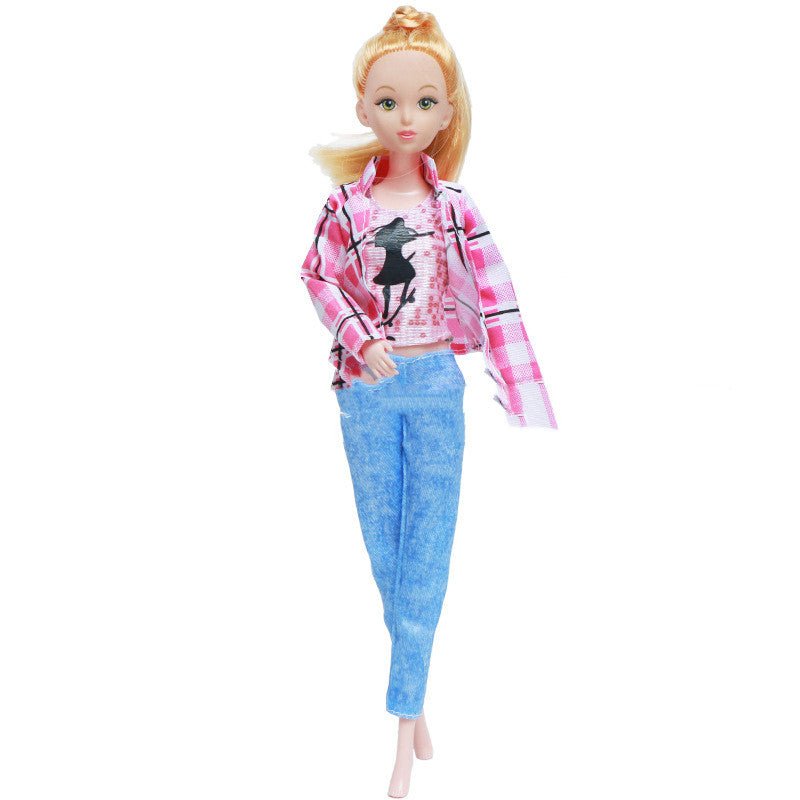 Fashion Casual Skirt Suit Toy Doll Clothes - Amazhona 