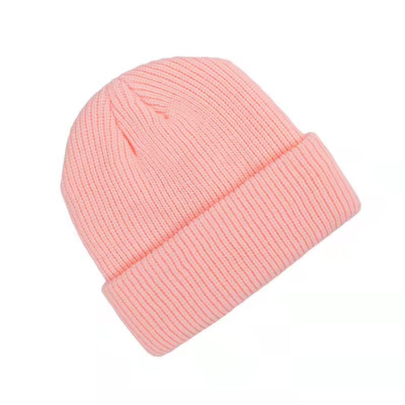 Fashion Hip Hop Beanie Knitted Hat Men Skullcap Women Winter Warm Brimless Baggy Melon Cap Cuff Docker Fisherman Beanies Hats - Amazhona 