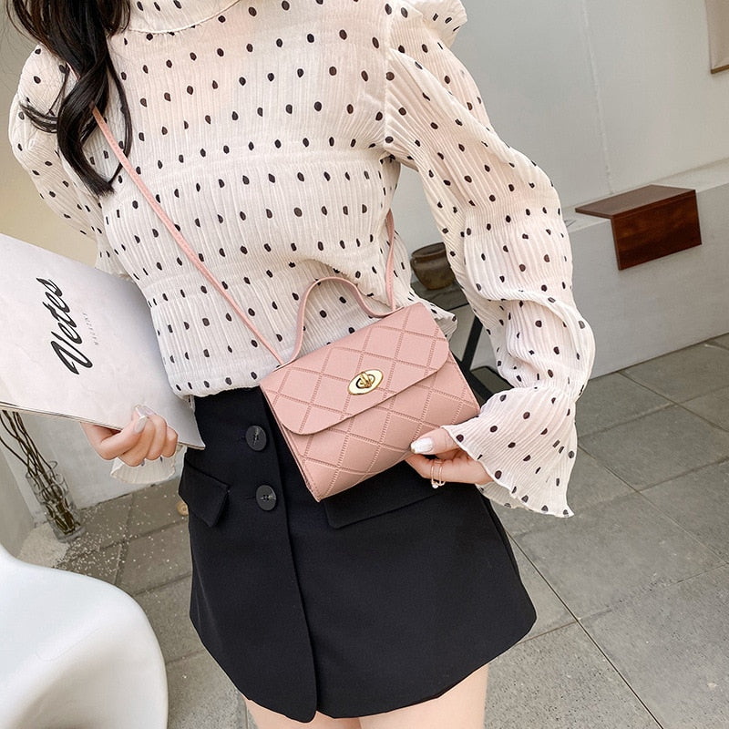 Fashion Small Messenger Bag For Women 2022 New Trend Female Shoulder Bag Casual Ladies Crossbody Bags Hot sale Mini Handbags - Amazhona 