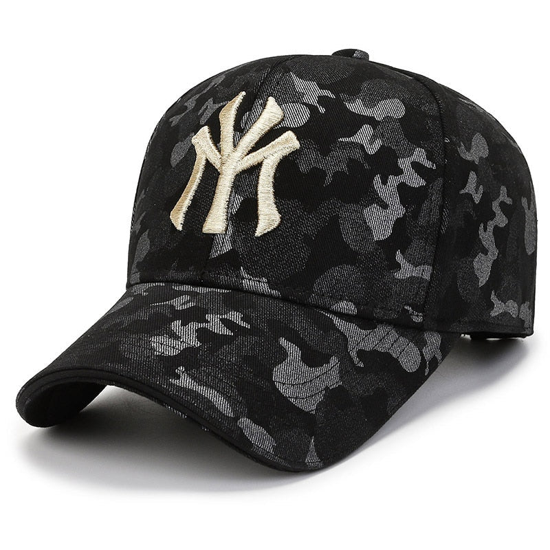 Fashion Women Men Baseball Caps Spring Autumn Male Female Camouflage Snapback Hats Black Casual Sport Hats Cap For Women Men - Amazhona 