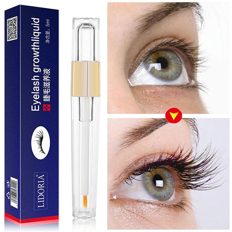 Fast Eyelash Growth Serum Products Eyelashes Eyebrows Enhancer Lash Lift Lengthening Fuller Thicker Lashes Treatment Eye Care - Amazhona 