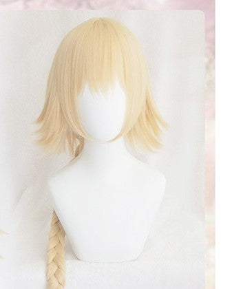 Fate Apocrypha Joan of  FGO Ruler braid cosplay wig - Amazhona 