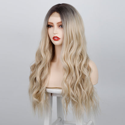 Fluffy Water Ripple Wig Headgear - Amazhona 