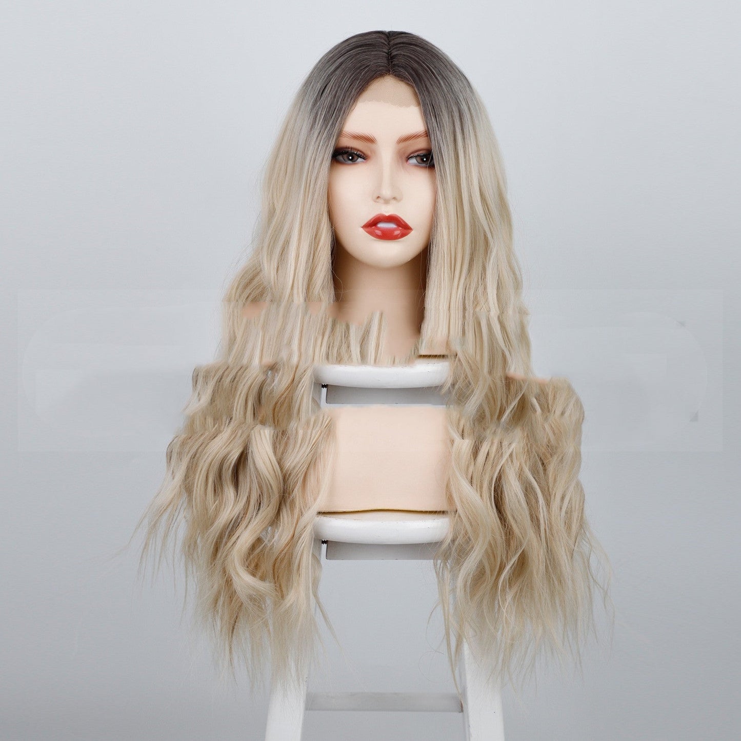 Fluffy Water Ripple Wig Headgear - Amazhona 