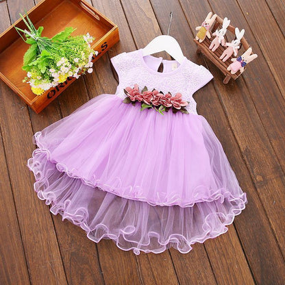 Fluffy princess dress fluffy tulle dress - Amazhona 