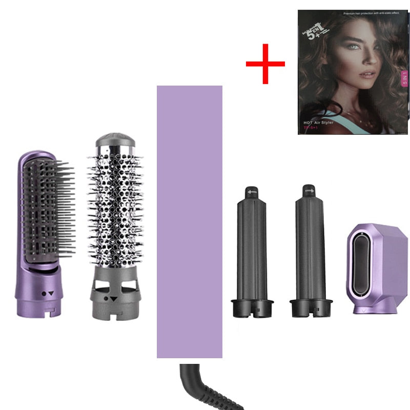 For Dyson Airwrap 5 in 1 Hair Dryer Hot Comb Set Professional Curling Iron Hair Straightener Styling Tool Hair Dryer Household - Amazhona 