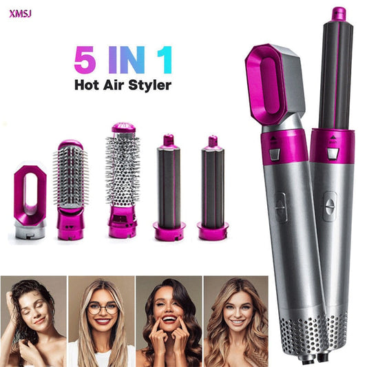 For Dyson Airwrap 5 in 1 Hair Dryer Hot Comb Set Professional Curling Iron Hair Straightener Styling Tool Hair Dryer Household - Amazhona 