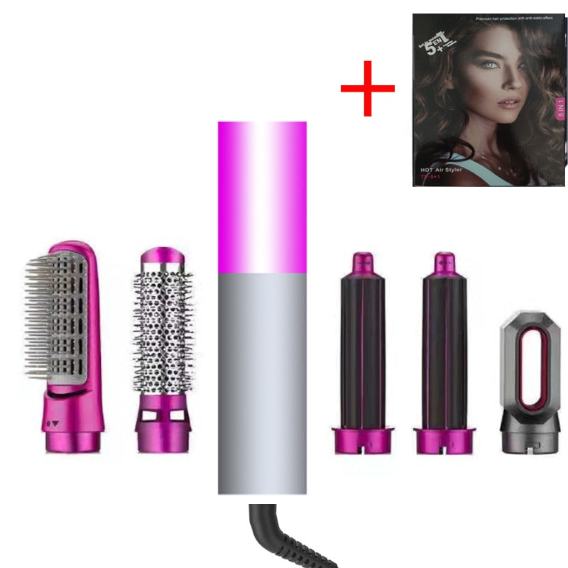 For Dyson Airwrap 5 in 1 Hair Dryer Hot Comb Set Professional Curling Iron Hair Straightener Styling Tool Hair Dryer Household - Amazhona 