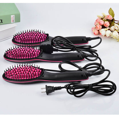 Foreign trade new electric magic TV products straight hair comb hair straightener explosion models comb - Amazhona 