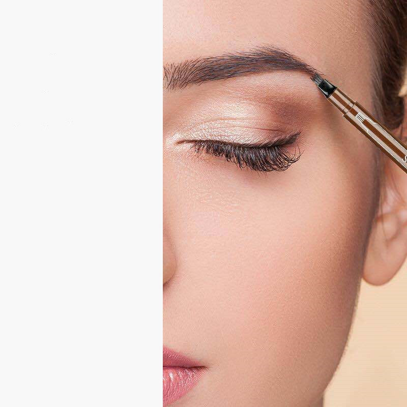 Four-head Eyebrow Pencil Liquid Eyebrow Pencil - Amazhona 