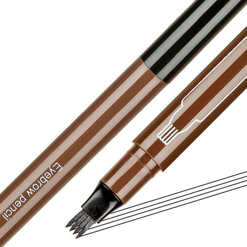 Four-head Eyebrow Pencil Liquid Eyebrow Pencil - Amazhona 