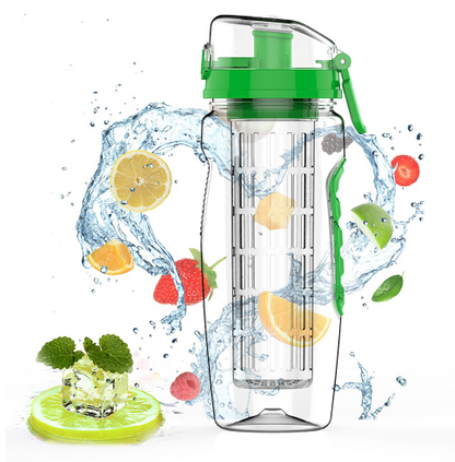 Free Fruit Infuser Juice Shaker Bottle Portable Climbing Camp Bottle - Amazhona 