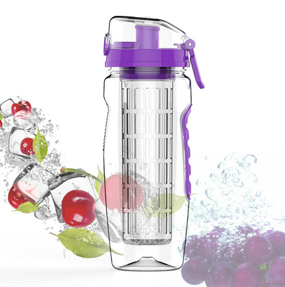 Free Fruit Infuser Juice Shaker Bottle Portable Climbing Camp Bottle - Amazhona 