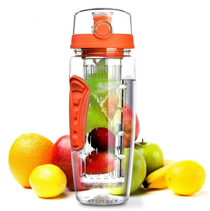 Free Fruit Infuser Juice Shaker Bottle Portable Climbing Camp Bottle - Amazhona 