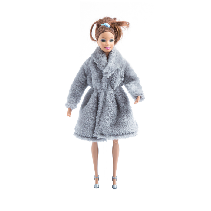 Girl Doll Toy Plush Coat Clothes Accessories - Amazhona 