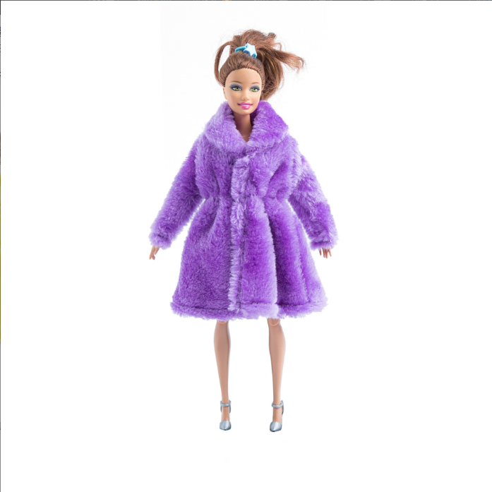 Girl Doll Toy Plush Coat Clothes Accessories - Amazhona 