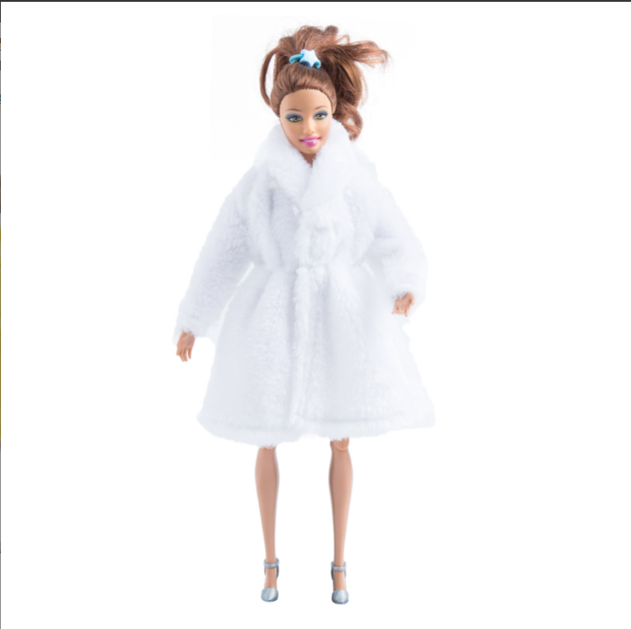 Girl Doll Toy Plush Coat Clothes Accessories - Amazhona 