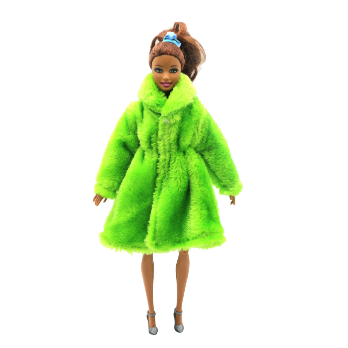 Girl Doll Toy Plush Coat Clothes Accessories - Amazhona 