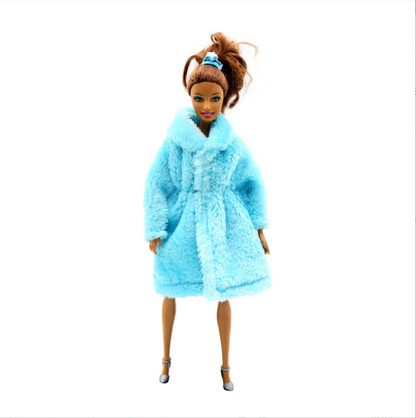 Girl Doll Toy Plush Coat Clothes Accessories - Amazhona 