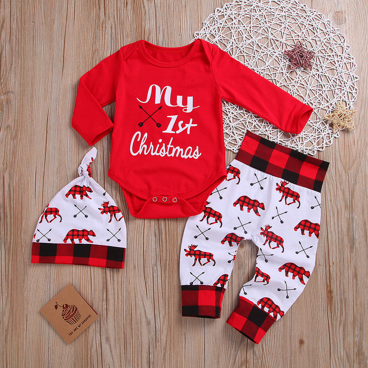 Girls' Christmas suit - Amazhona 