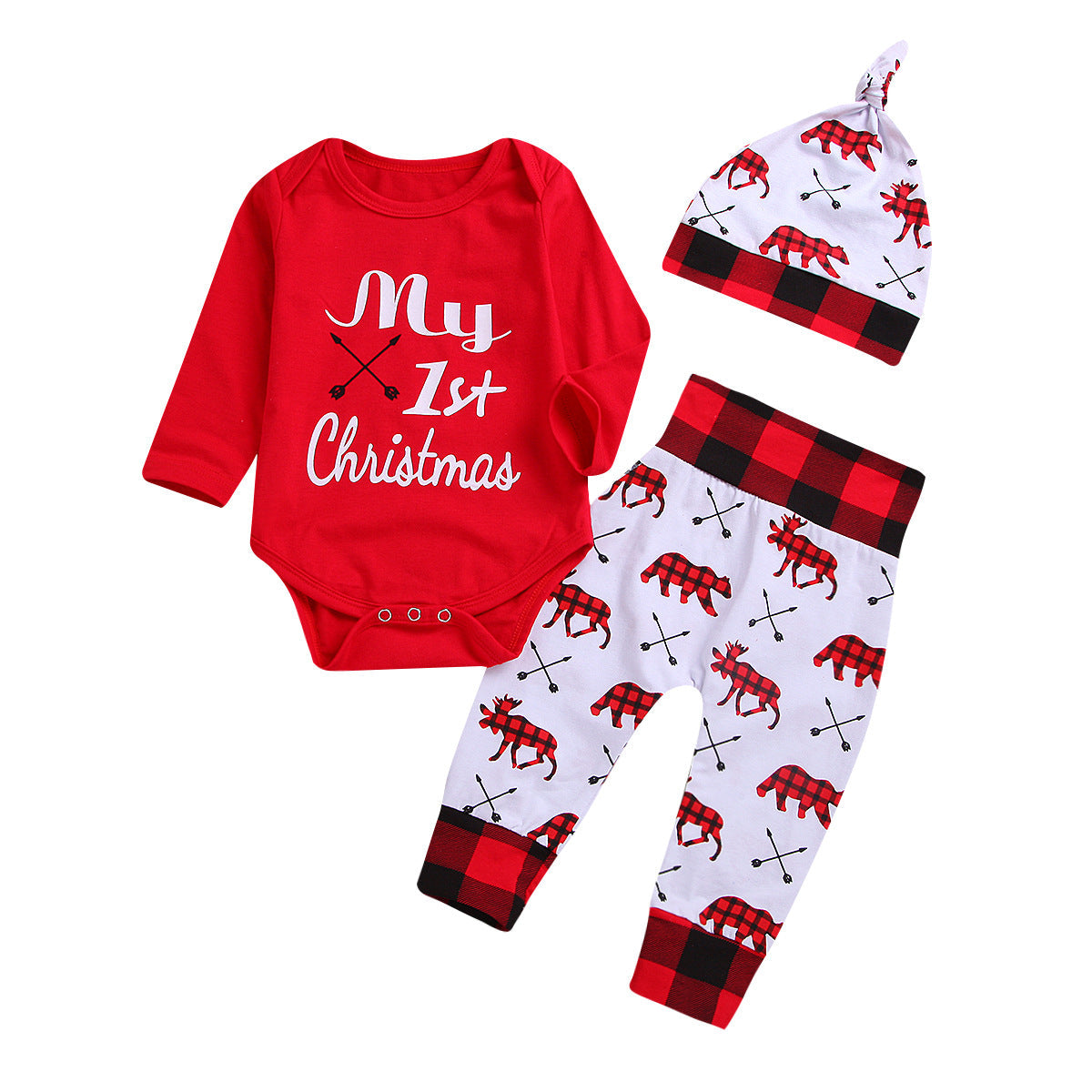 Girls' Christmas suit - Amazhona 