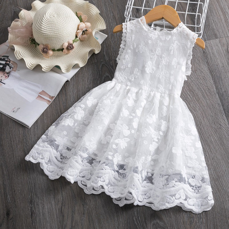 Girls lace princess dress - Amazhona 