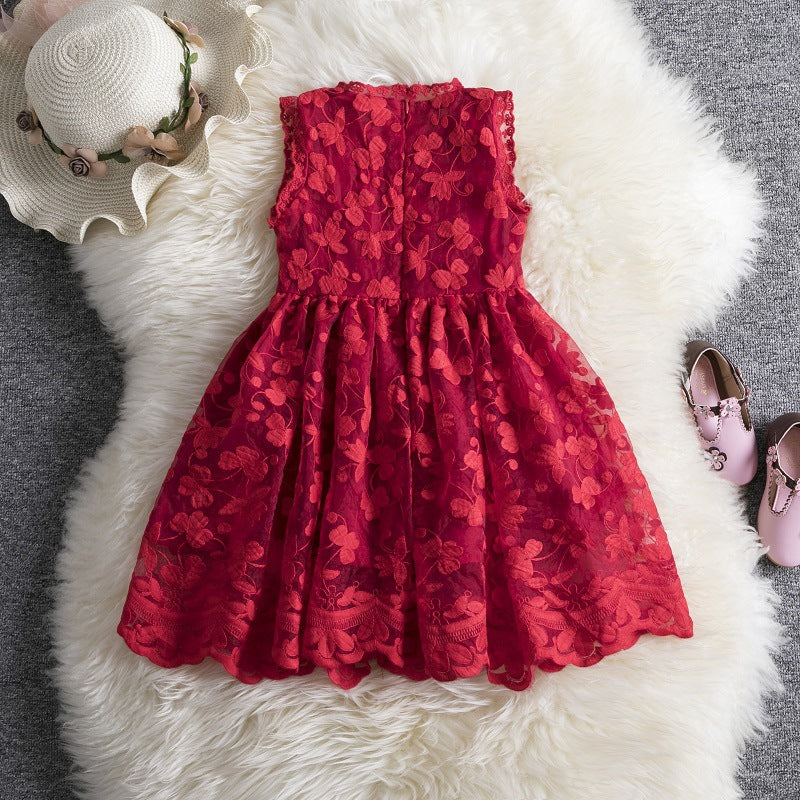 Girls lace princess dress - Amazhona 