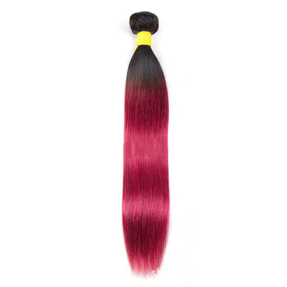 Gradient real hair wig - Amazhona 