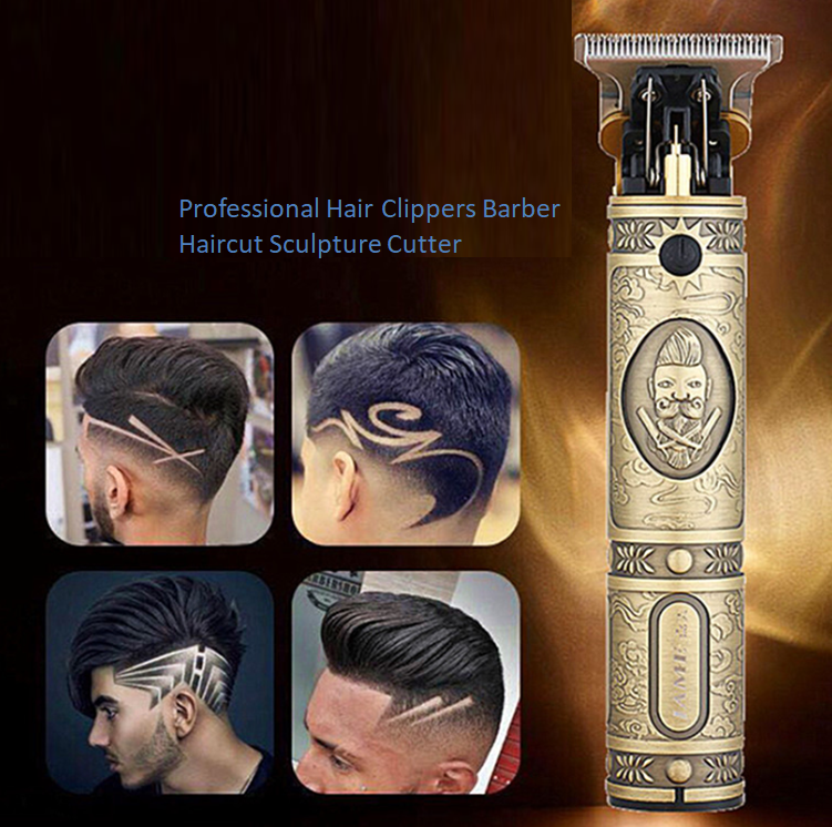 Gradient shaved head hair clipper - Amazhona 