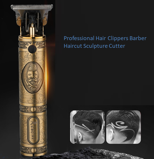 Gradient shaved head hair clipper - Amazhona 