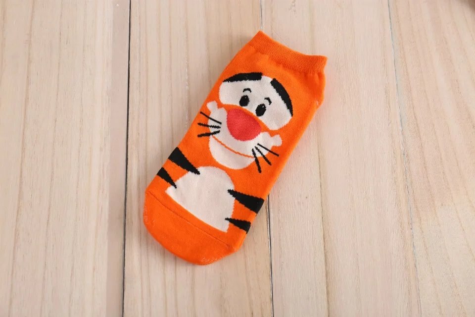 Summer Casual Cute Women Socks Animal Cartoon Mouse Duck Socks Cotton Funny Socks Size 35-40 - Amazhona 