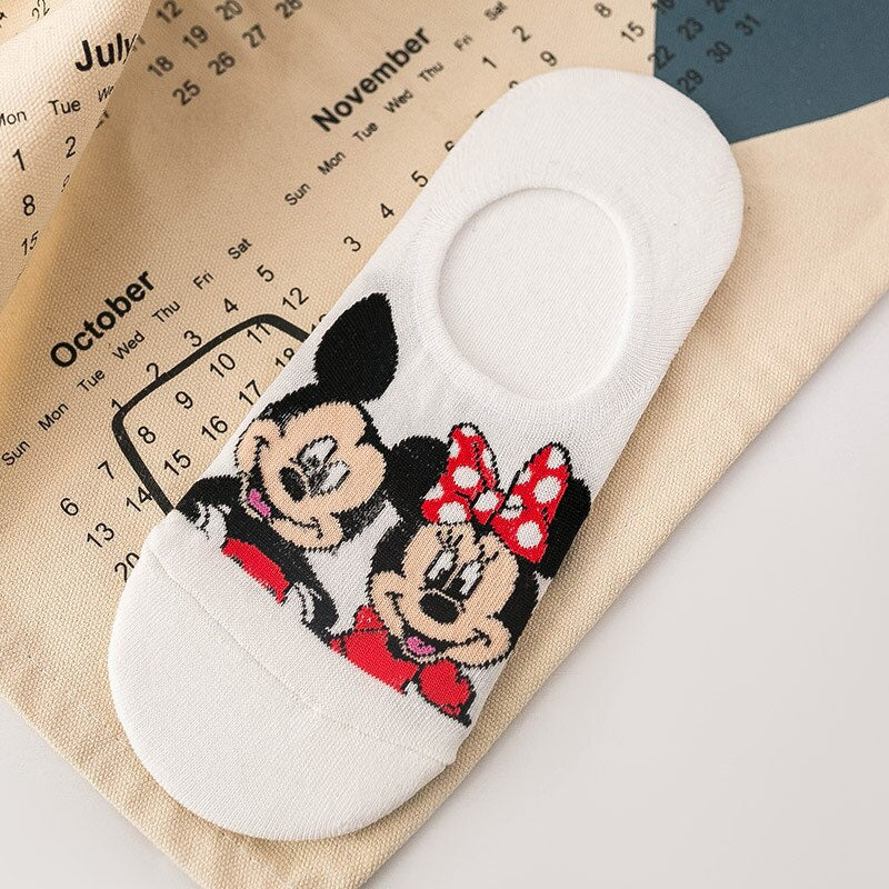 Summer Casual Cute Women Socks Animal Cartoon Mouse Duck Socks Cotton Funny Socks Size 35-40 - Amazhona 