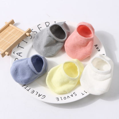 Candy Baby floor socks Girls Boys Cute Cartoon Anti-slip Toddler Elastic Socks First Walker Shoes Soft Soled Newborns 1-3Y - Amazhona 